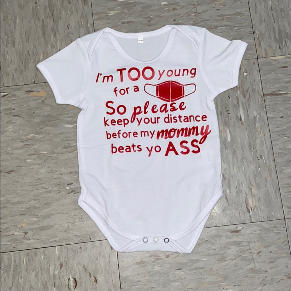 Homemade 12-18 month onesie